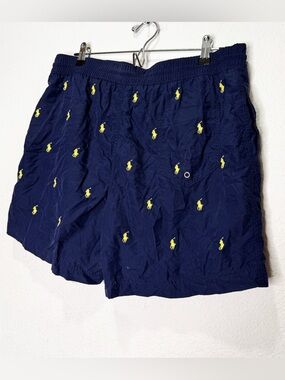 Polo Ralph Lauren All Over Point Logo Swim Trunks